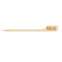 Pique bambou Teppo Gushi inscription No Gluten (Halal)   H90mm