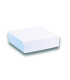 Boîte pâtissière carton blanche 200x200mm H80mm