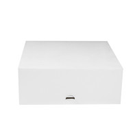 Boîte pâtissière carton blanche 250x250mm H100mm