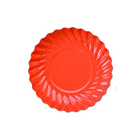 Coupelle carton double face orange citron
