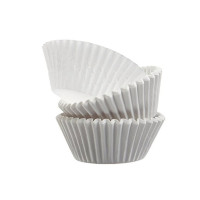 Caissette papier ronde blanche  H32mm