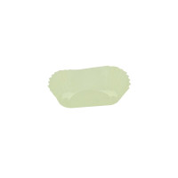 Caissette papier de cuisson ovale blanche ingraissable 40x15mm H15mm