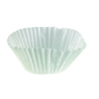 Caissette papier de cuisson ronde blanche siliconée   H41mm