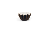 Moule de cuisson étoile papier brun  H65mm