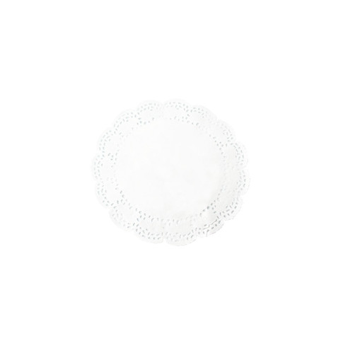 Dentelle papier blanc ovale  164x230mm