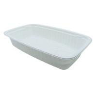 Barquette scellable de format 1/4 rectangle 264x55mm  1500ml