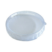 Couvercle plate en plastique transparent