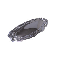 Plat aluminium rectangulaire 600x290mm H25mm