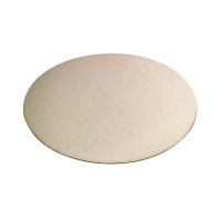 Rond carton double face or noir