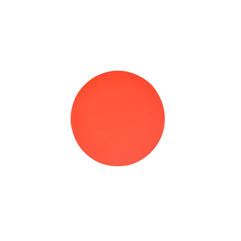 Rond carton double face orange/citron