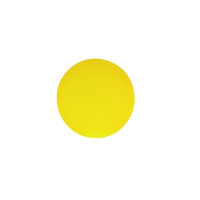 Rond carton double face orange/citron