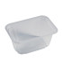 Barquette plastique thermoformée micro-ondable  190x136mm H80mm 1500ml