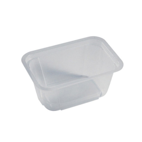 Barquette plastique thermoformée micro-ondable  190x136mm H80mm 1500ml