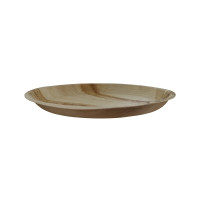 Assiette ronde en palmier   H25mm