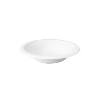 Bol rond blanc en pulpe  H35mm 400ml
