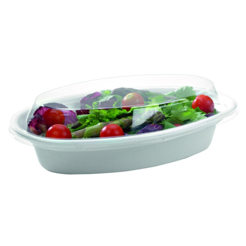 Couvercle PET transparent  230x140mm H30mm