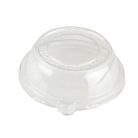 Couvercle plat transparent en plastique PET  H25mm