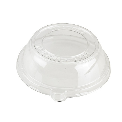 Couvercle plat transparent en plastique PET  H25mm
