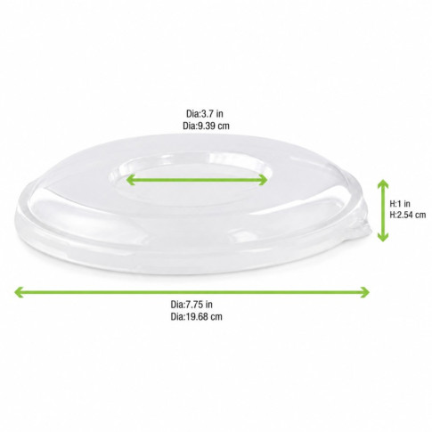 Couvercle PLA transparent
