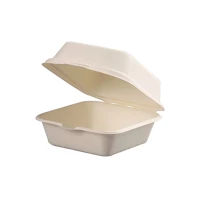 Coquille blanche en pulpe 150x150mm H76mm 460ml
