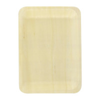 Plateau rectangulaire en bois "Scandinavie"  265x215mm H20mm