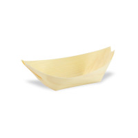 Barquette bateau bois  113x70mm H14mm