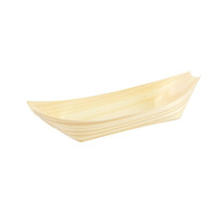 Barquette bateau bois  170x87mm H23mm