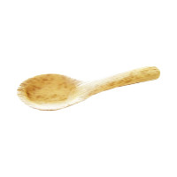 Mini cuillère en feuille de bambou "Zebra"  130