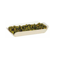 Barquette bois thermoformée  140x72mm H20mm