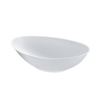 Bol ovale blanc en pulpe "BioNchic" 240x145mm H63mm 1000ml