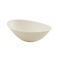 Bol ovale brun en pulpe "BioNchic"  225x135mm H55mm 750ml