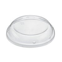 Couvercle dôme transparent en plastique PS  H25mm