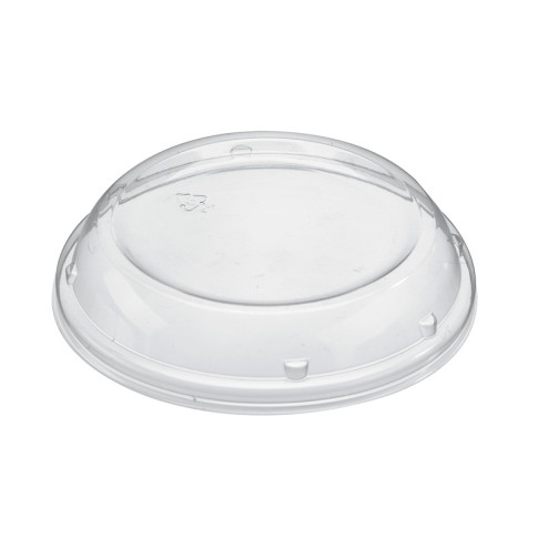 Couvercle dôme transparent en plastique PS  H25mm