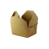 Boîte repas carton kraft 215x160mm H48mm 1500ml