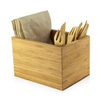 Porte ustensiles bambou  160x120mm H105mm