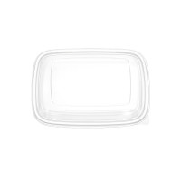 Couvercle transparent en plastique PET 189x189mm H50mm