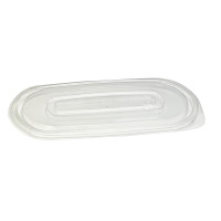 Couvercle transparent en plastique PP 150x230mm H20mm