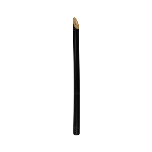 Paille bambou noire pour cocktail   H145mm