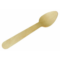 Cuillère à café bois   H100mm