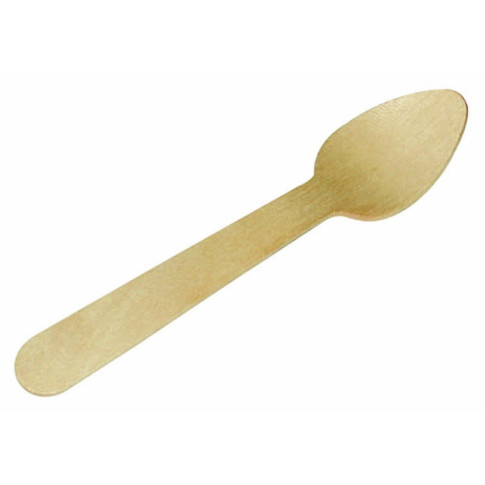 Cuillère à café bois   H100mm
