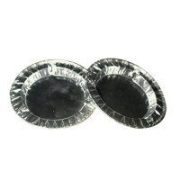 Cendrier aluminium argent