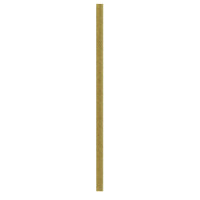 Paille à cocktail en papier kraft brun  H145mm