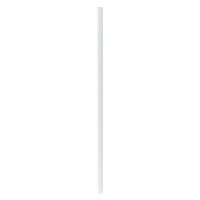 Paille en papier blanc   H260mm