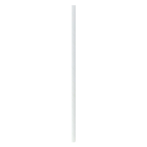Paille en papier blanc   H260mm