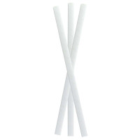 Paille pour smoothie en papier blanc  H197mm
