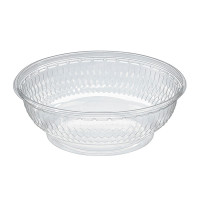 Saladier PET rond transparent   H53mm 400ml