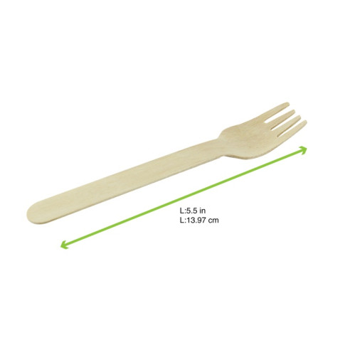 Fourchette bois   H140mm