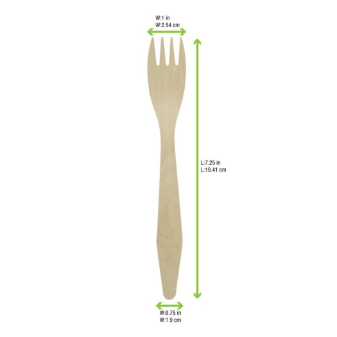 Hercule Fourchette bois   H185mm