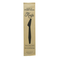 Hercule Couteau bois emballé individuellement   H185mm