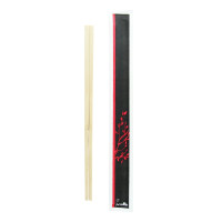 Baguette bois emballée par paire   H203mm